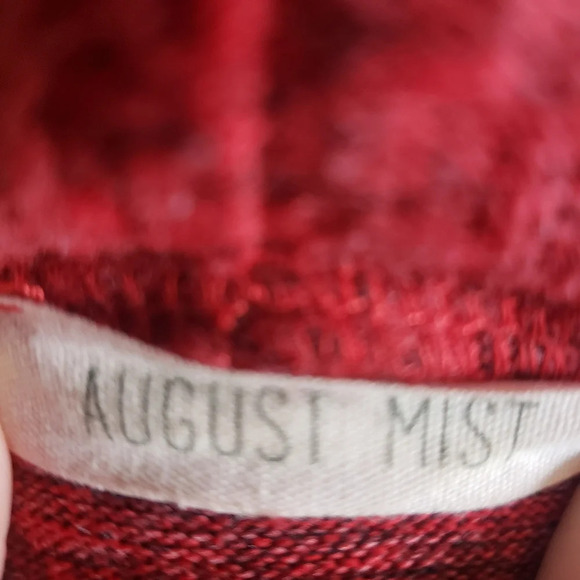 August Mist Open Cardigan with Elbow Patches - Picture 4 of 7